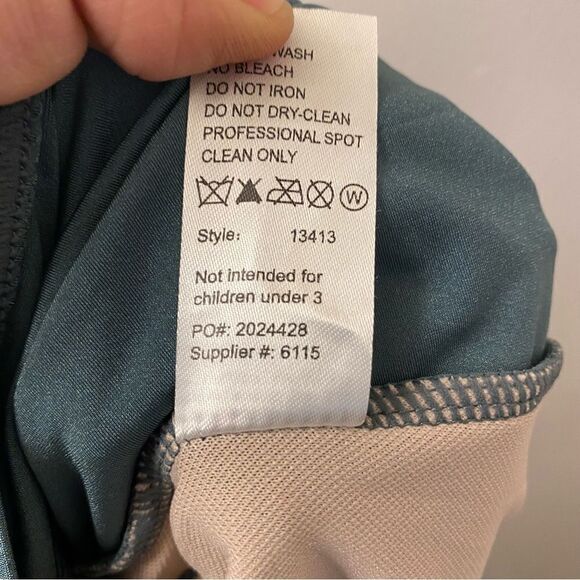 Weissman Dance Costume sage green sequin appliqué Saint Honesty 13413 XXLC - Picture 8 of 12